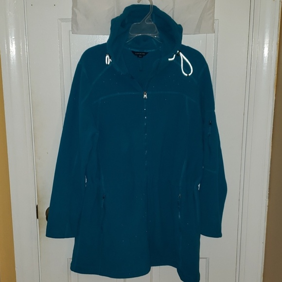 Lands' End Jackets & Blazers - Land's End Fleece Anorak Jacket